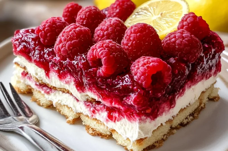 Raspberry Tiramisu