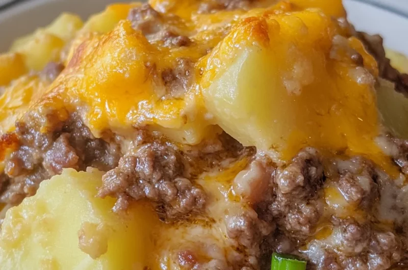 Slow Cooker Cowboy Casserole