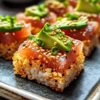 Spicy Tuna Crispy Rice