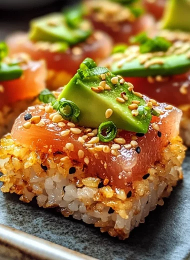 Spicy Tuna Crispy Rice
