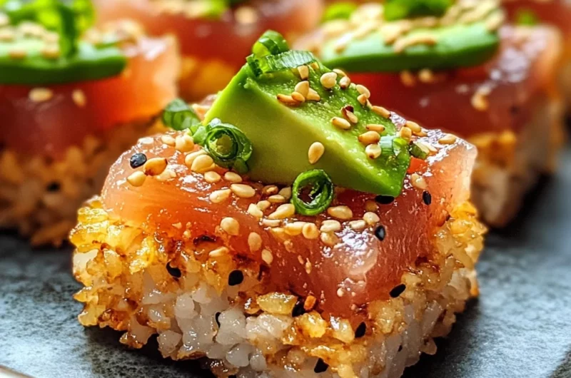 Spicy Tuna Crispy Rice