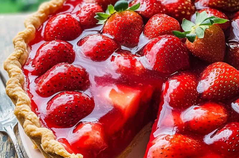 Strawberry Pie with Jello