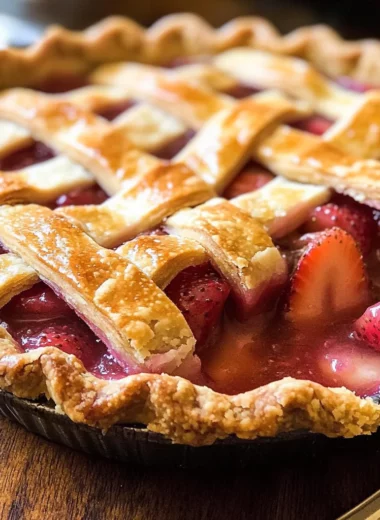Strawberry Rhubarb Pie
