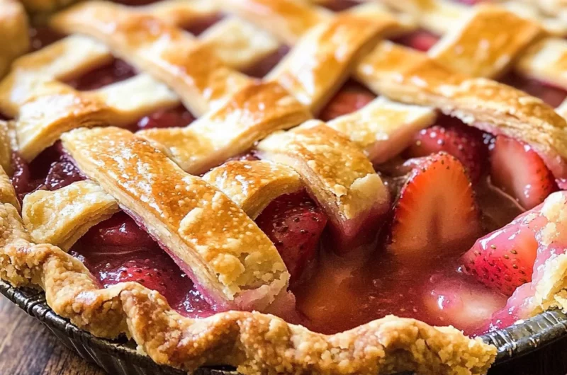 Strawberry Rhubarb Pie