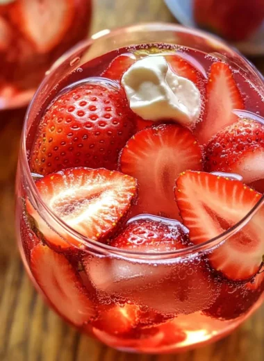 Strawberry Shortcake Sangria