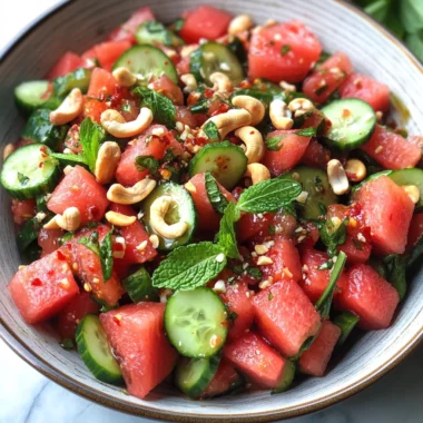 Thai Watermelon Salad