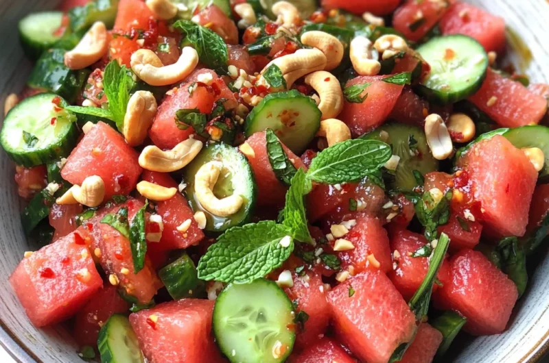 Thai Watermelon Salad