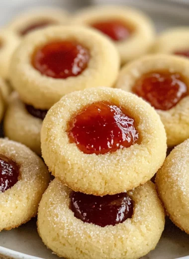 Thumbprint Cookies