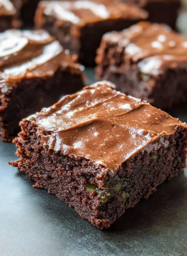 Zucchini Brownies