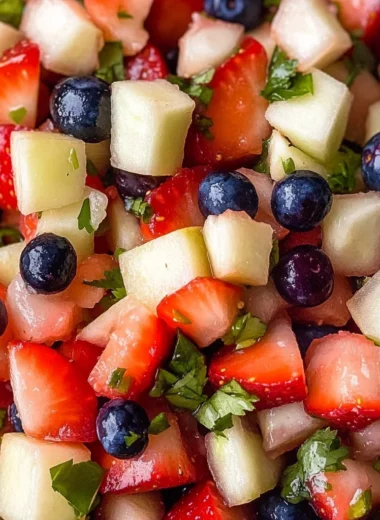 4th of July Fruit Salsa