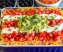 American Flag Layered Dip