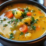 Anti-Inflammatory Golden Detox Soup: A Nourishing Bowl of Healing