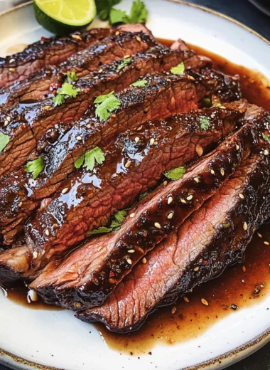 Asian Grilled Flank Steak