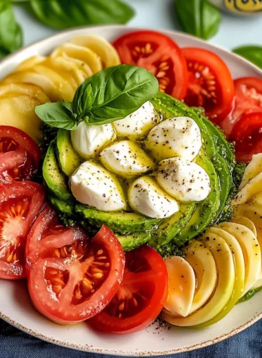 Avocado Caprese Salad