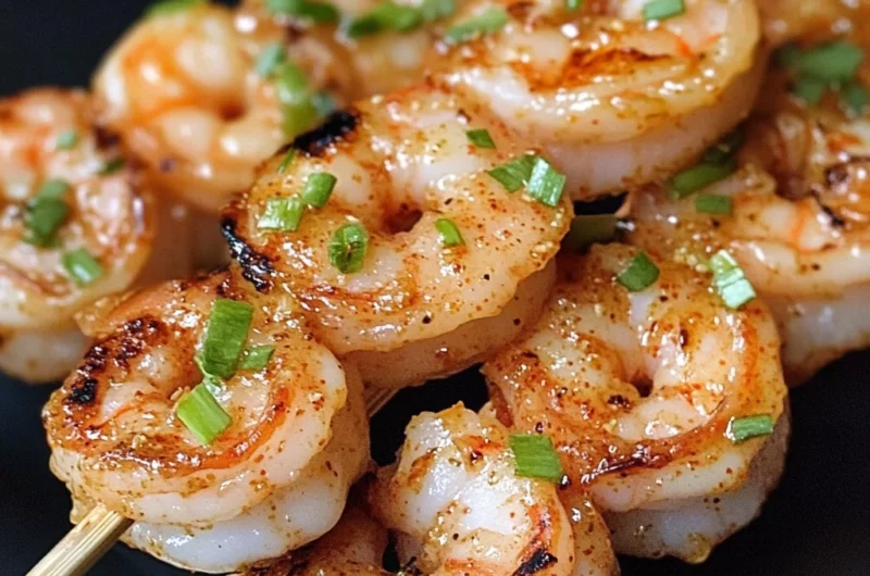 Bangin' Grilled Shrimp Skewers