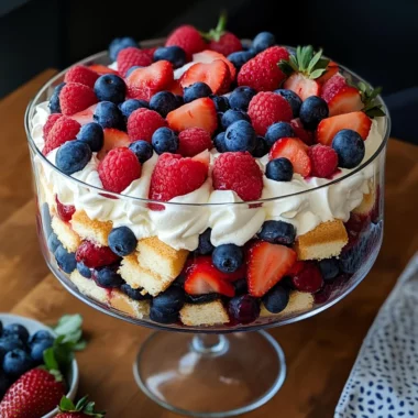 Berry Trifle