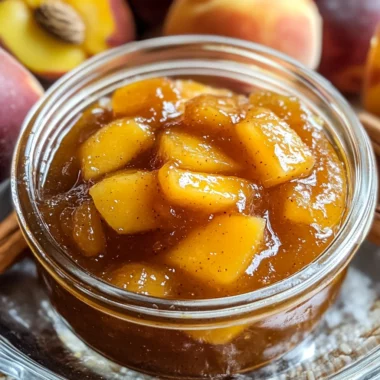Bourbon Peach Jam Recipe