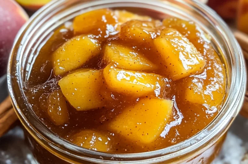 Bourbon Peach Jam Recipe