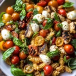Caprese Chicken Pasta Salad