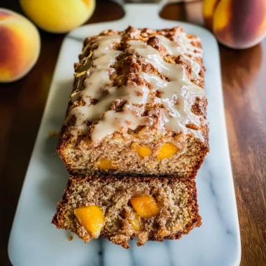 Cinnamon Peach Bread