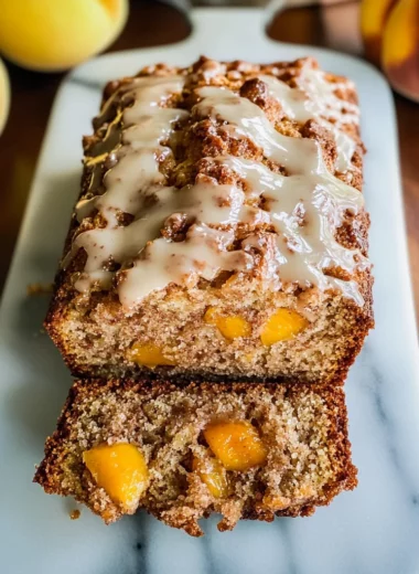Cinnamon Peach Bread