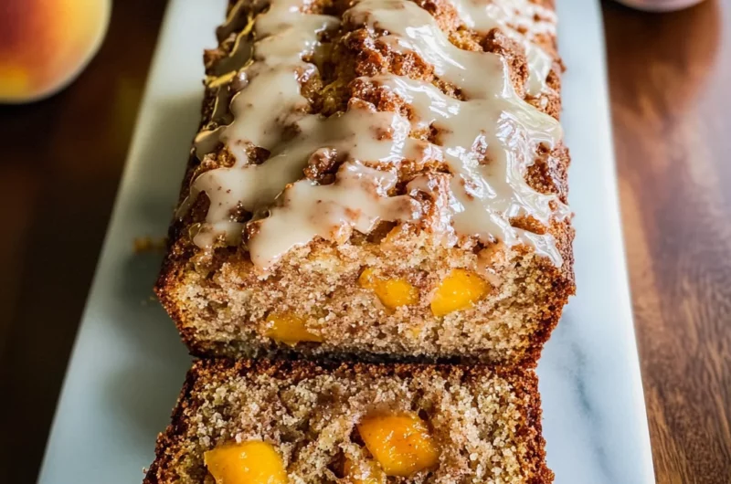 Cinnamon Peach Bread