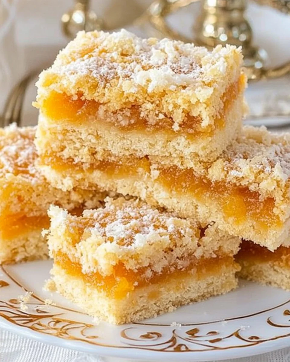 Coconut Apricot Bars Recipe