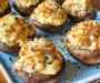 Creamy Crab Stuffed Mushrooms