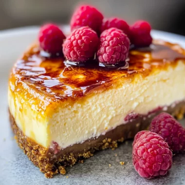 Crème Brûlée Cheesecake