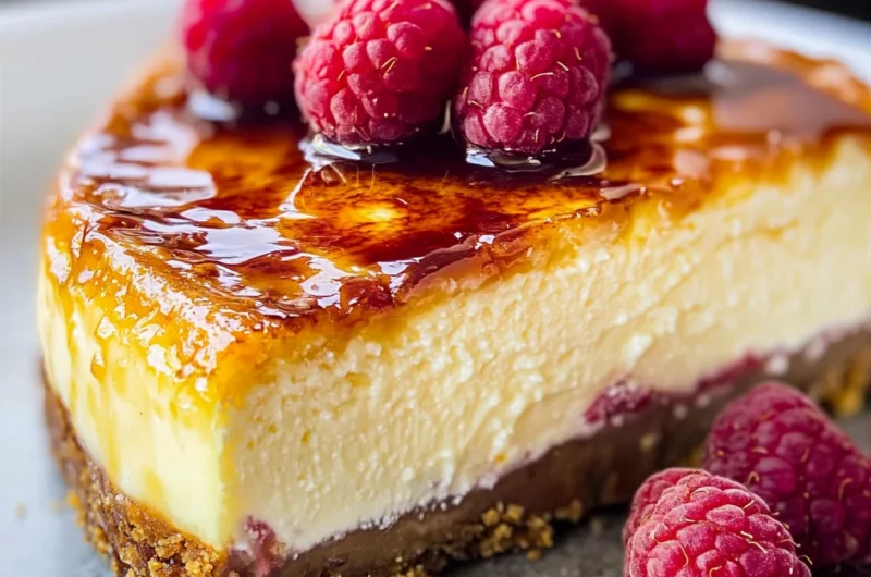Crème Brûlée Cheesecake