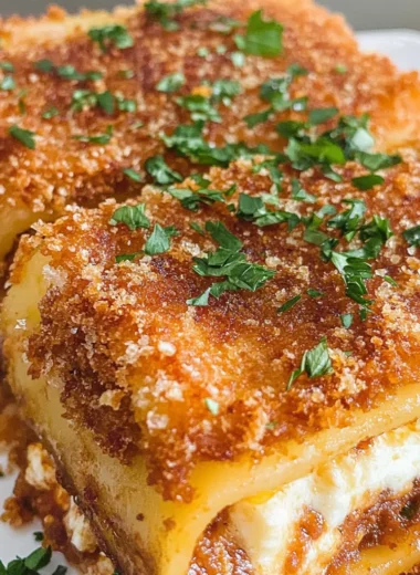 Crunchy Lasagna Fritta