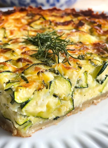 Crustless Zucchini Quiche Recipe