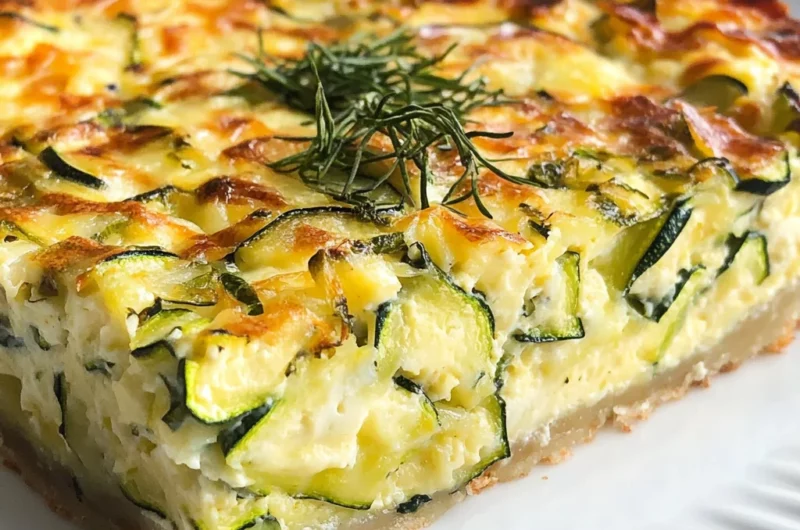 Crustless Zucchini Quiche Recipe