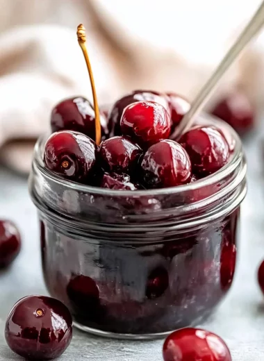 Easy Amaretto Cherries (Lazzaroni Copycat Recipe)