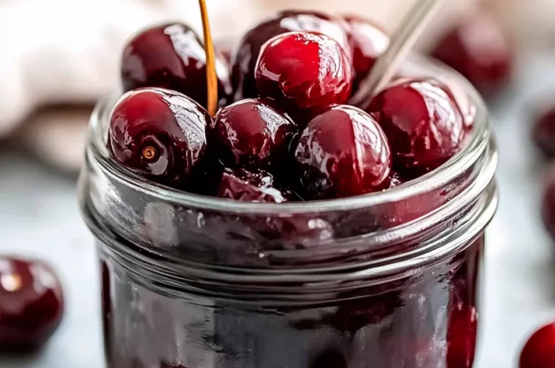 Easy Amaretto Cherries (Lazzaroni Copycat Recipe)