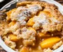 Easy Southern Peach Cobbler [with Canned Peaches]