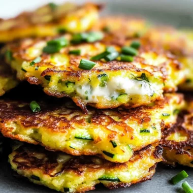 Easy Zucchini Fritters