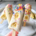 Frozen Banana Yogurt Pops