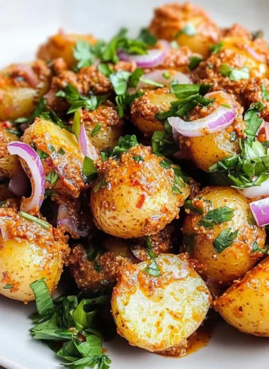 Harissa Potato Salad