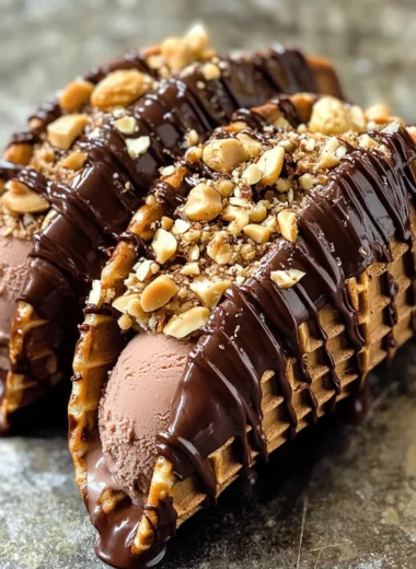 Homemade Choco Taco Tutorial