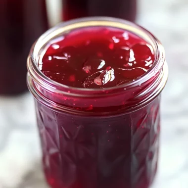 Homemade Plum Jelly