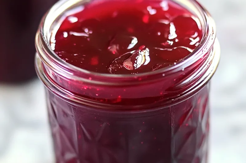 Homemade Plum Jelly