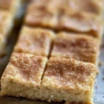 Homemade Snickerdoodle Cookie Bars