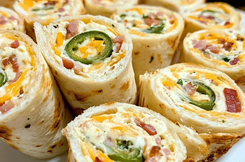 JALAPENO POPPER PINWHEELS – WITH RITZ CRISP & THINS