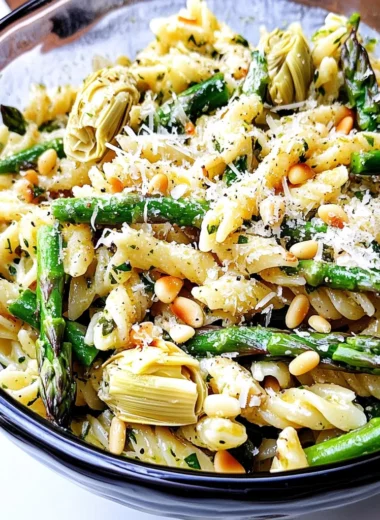 Lemony Artichoke Pasta Salad
