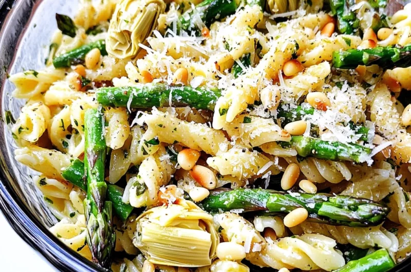 Lemony Artichoke Pasta Salad