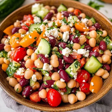 Mediterranean Bean Salad