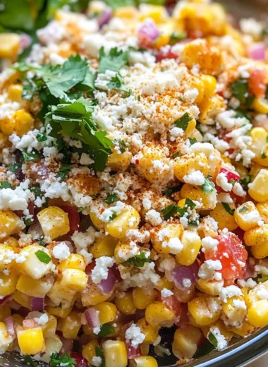Mexican Street Corn Salad
