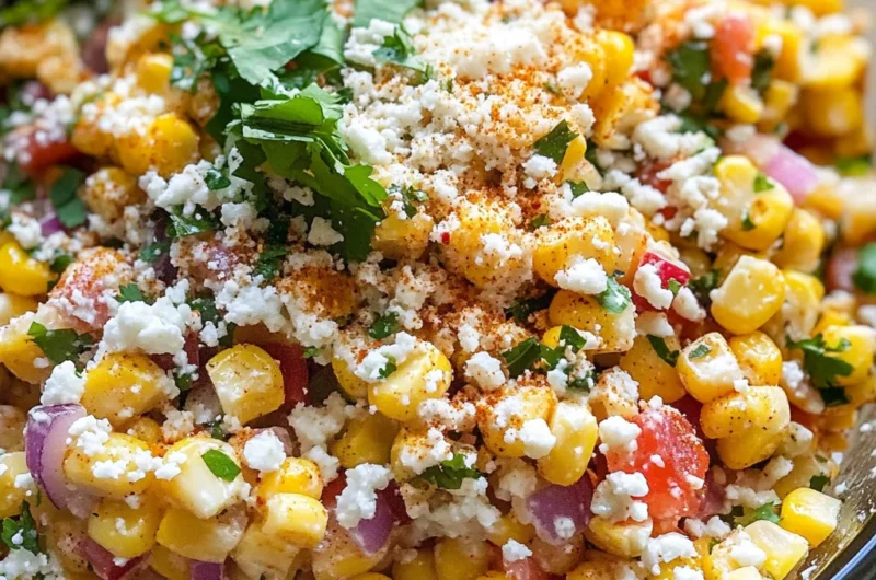 Mexican Street Corn Salad