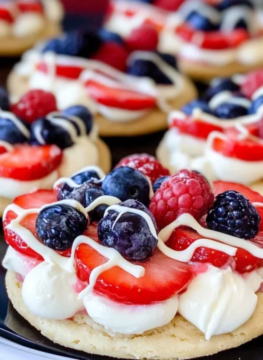 Mini Fruit Pizzas